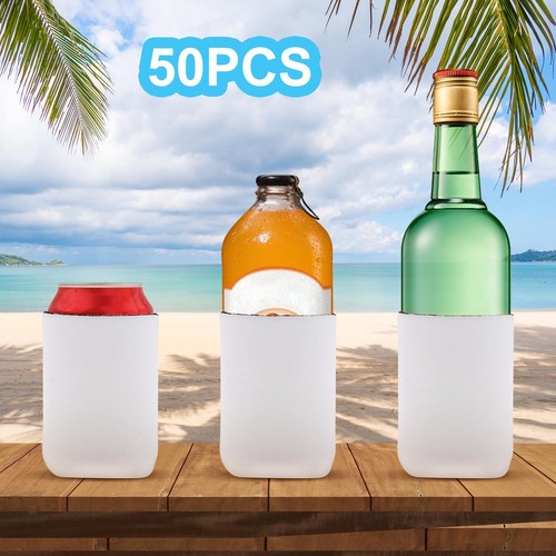 50pcs beer can coolers sleeves - 50pcs,
