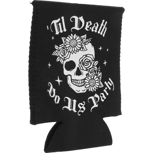 Reusable black neoprene beer - reusable,