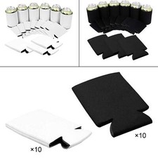 10x Empty Beer Can Coolers