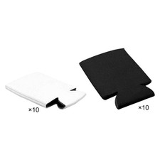 10x Beer Can Coolers Sleeves