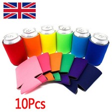 10Pcs Beer Can Cooler Sleeve