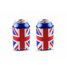 2Pcs Stubby Beer Tin Can