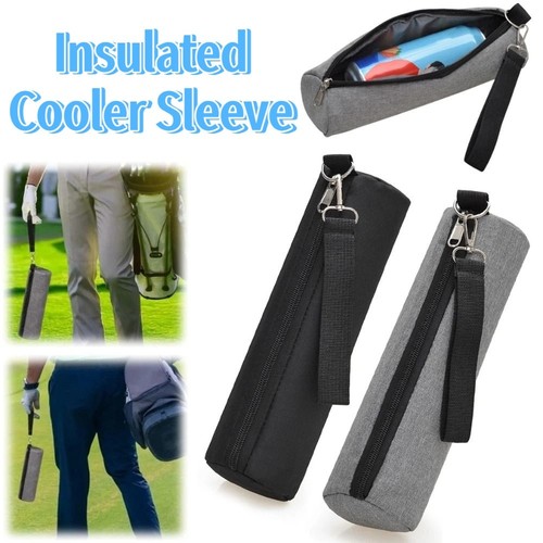 Beer sleeve for golf bag - sleeve,