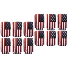 12 Pcs  Can Cooler Sleeves
