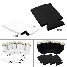 10x Blank Beer Can Cooler