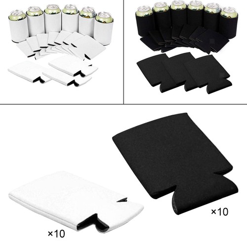 10pcs blank beer can sleeves - blank,